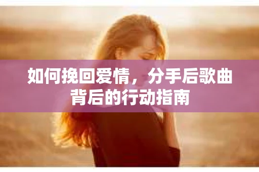如何挽回爱情，分手后歌曲背后的行动指南