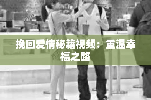 挽回爱情秘籍视频：重温幸福之路