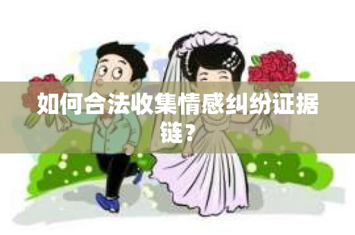 如何合法收集情感纠纷证据链? 如何合法收集情感纠纷证据链?