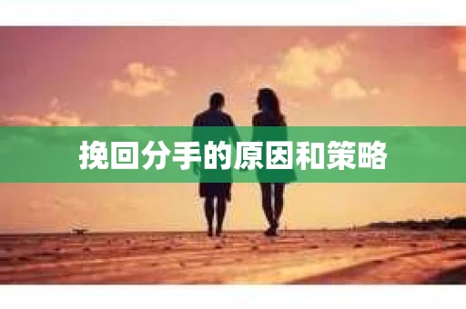 挽回分手的原因和策略