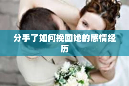 分手了如何挽回她的感情经历