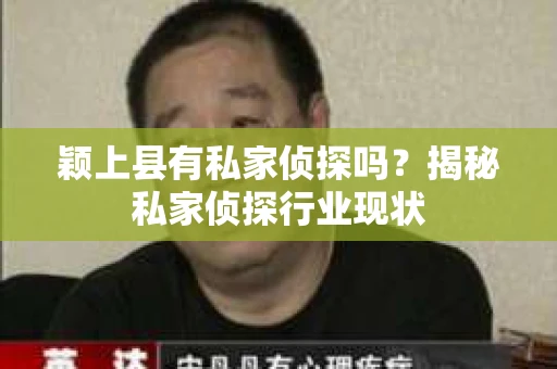 颖上县有私家侦探吗？揭秘私家侦探行业现状