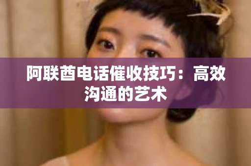 阿联酋电话催收技巧：高效沟通的艺术