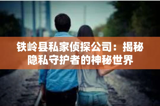 铁岭县私家侦探公司：揭秘隐私守护者的神秘世界