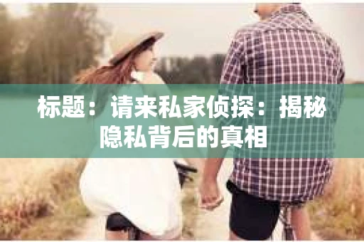 标题：请来私家侦探：揭秘隐私背后的真相