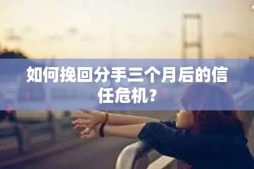如何挽回分手三个月后的信任危机? 如何挽回分手三个月后的信任危机?