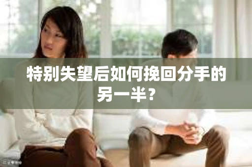 特别失望后如何挽回分手的另一半？