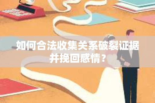 如何合法收集关系破裂证据并挽回感情？