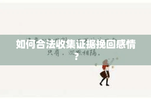 如何合法收集证据挽回感情? 如何合法收集证据挽回感情?