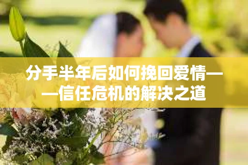 分手半年后如何挽回爱情——信任危机的解决之道